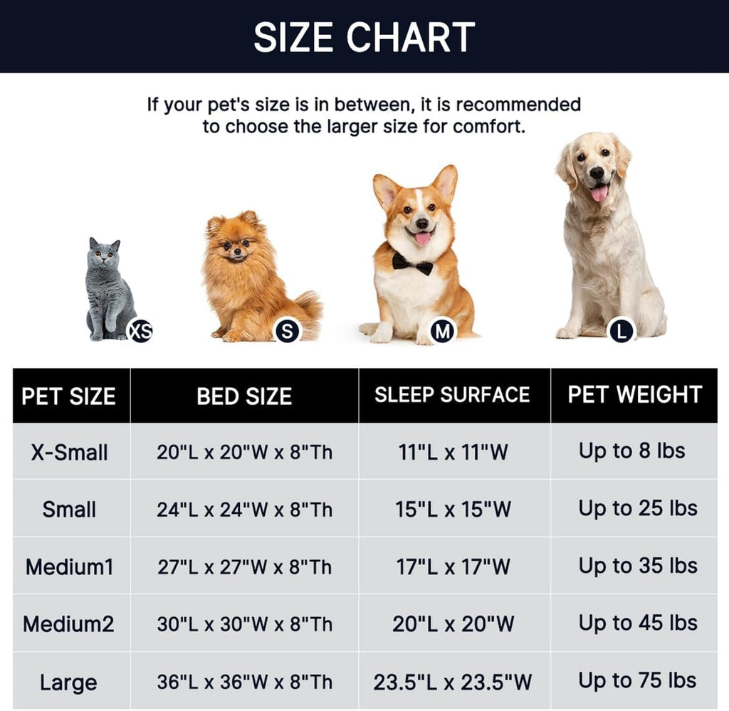 WESTERN HOME WH Calming Soft Round Dog & Cat Bed, Anti-Anxiety Donut Cuddler Warming Cozy Fluffy Faux Fur Plush Cushion Bed for Small Medium Dogs and Cats (20"/24"/27"/30"), Light Grey