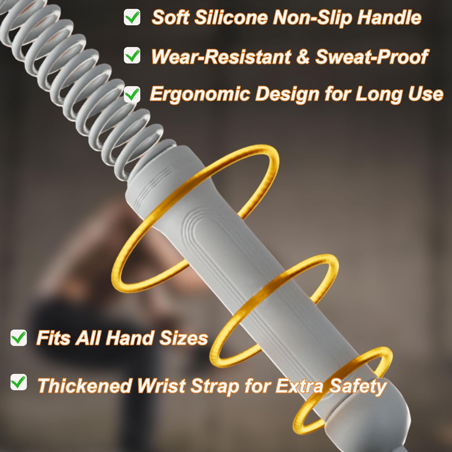 Ropeless Battle Ropes for Home Gym-Cordless Training Rope Fitness Equipment for Men & Women,Weighted Workout Ropes for HIIT,Versatile Exercise Equipment for Home and Travel Exercise(Black)